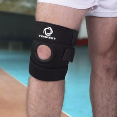 Rodillera con Velcro y Fijador de Rótula 🛡️ Soporte para Lesiones de Rodilla | Unisex