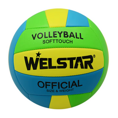 Balón de Vóleibol Playa Welstar 🏐 Tacto Suave y Durabilidad | Tamaño Oficial