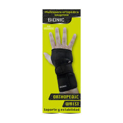 Muñequera Bionic Neo con Férula Inmovilizadora Ortopédica