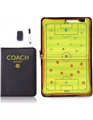 Pizarra Táctica de Fútbol Magnética | Carpeta Técnica Plegable para Entrenadores