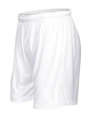Short Fútbol Hombre DRB Blanco Entrenamiento Resistente