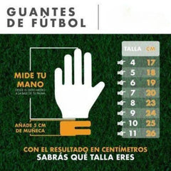 Guantes Arquero Infantil U de Chile Junior Tallas 4 a 7