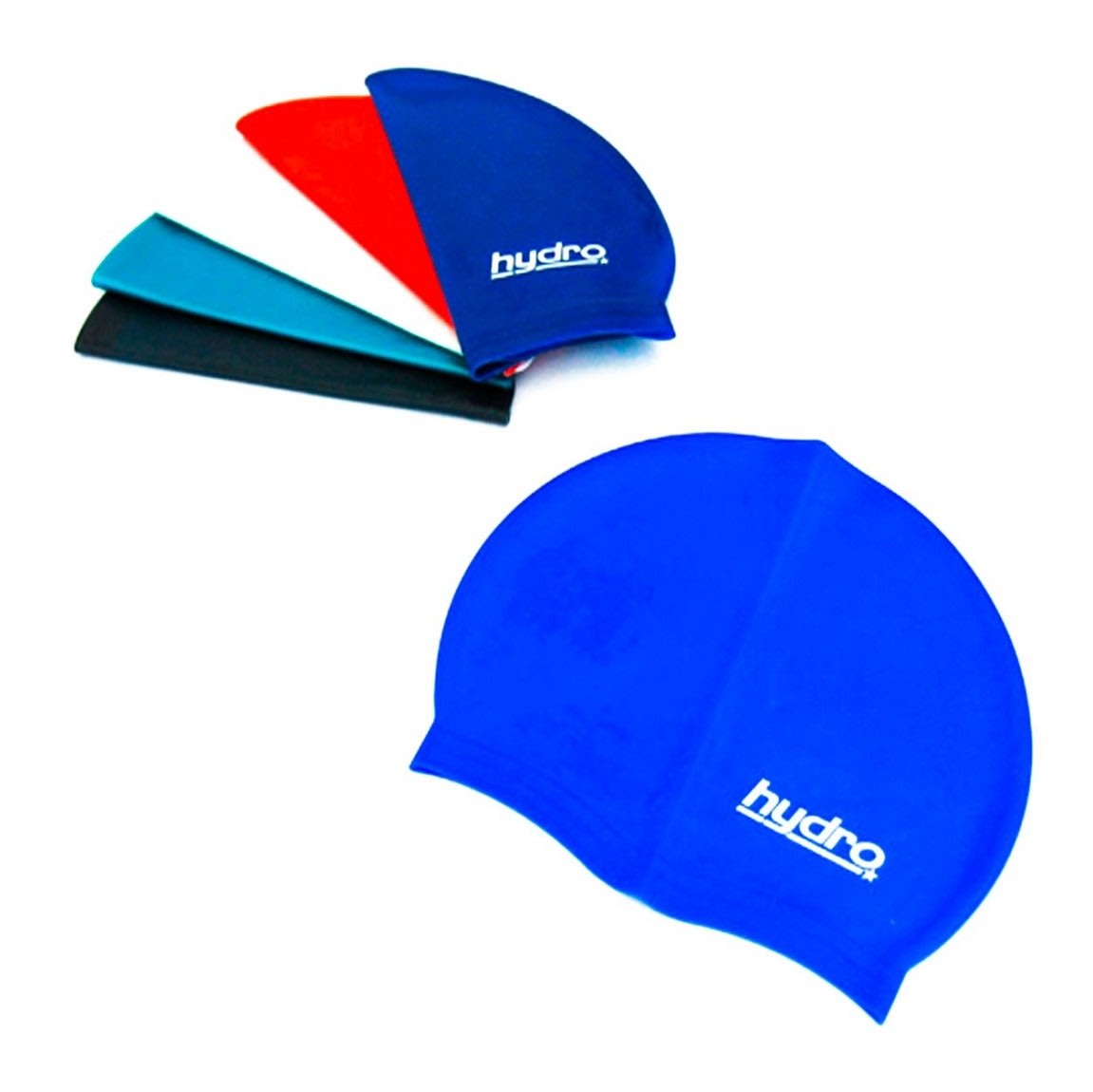 Gorro de Natación Adulto HYDRO 🏊 | 100% Silicona Gruesa, Cómodo y Duradero