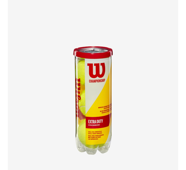Pelotas Tenis Wilson Championship Extra Duty Tarro 3 Unidades